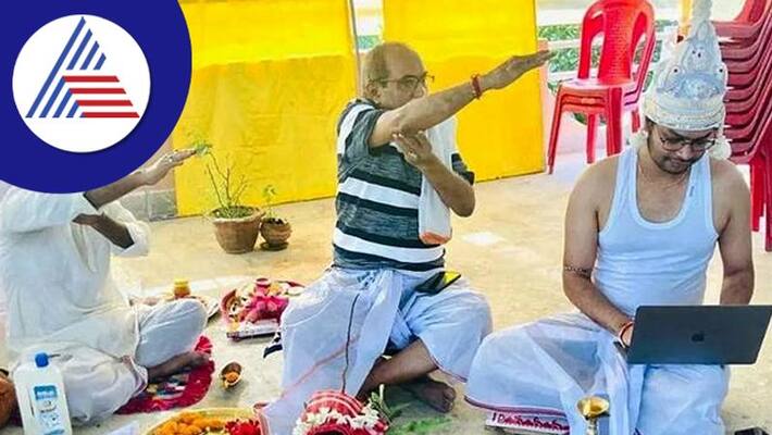 Kolkata Groom Uses Laptop During Wedding Ceremony In Viral Photo Vin Kolkata Groom Uses Laptop During Wedding Ceremony In Viral Photo Vin