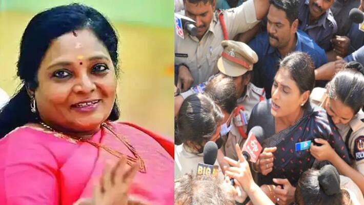 ysrtp chief ys sharmila to meet telangana governor tamilisai soundararajan ysrtp chief ys sharmila to meet telangana governor tamilisai soundararajan
