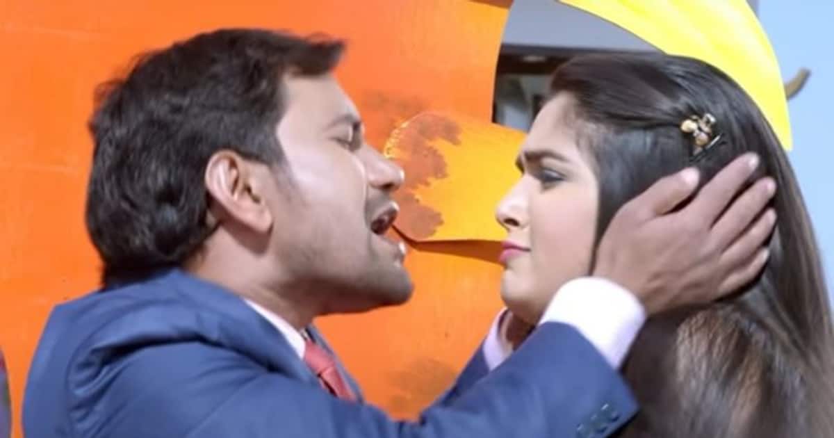 Bhojpuri Sexy Video Amrapali Dubey Nirahua S Romantic Song Ia Making Their Fans Go Crazy Watch