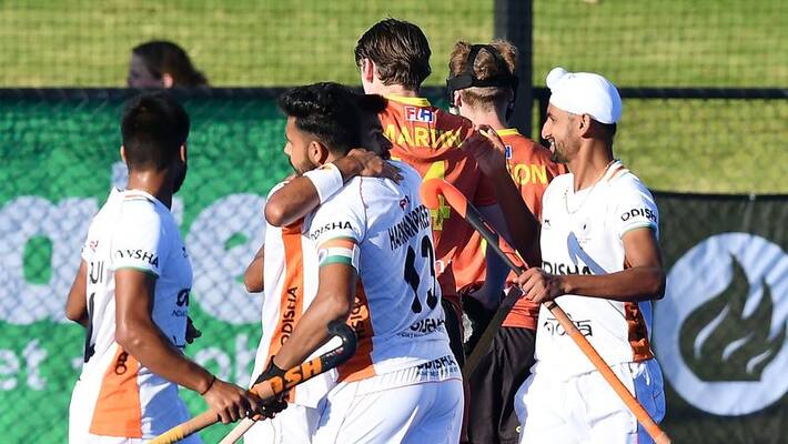 India narrows past Australia 4-3 in third hockey Test; first win in 13 years, fans celebrate-ayh India narrows past Australia 4-3 in third hockey Test; first win in 13 years, fans celebrate-ayh