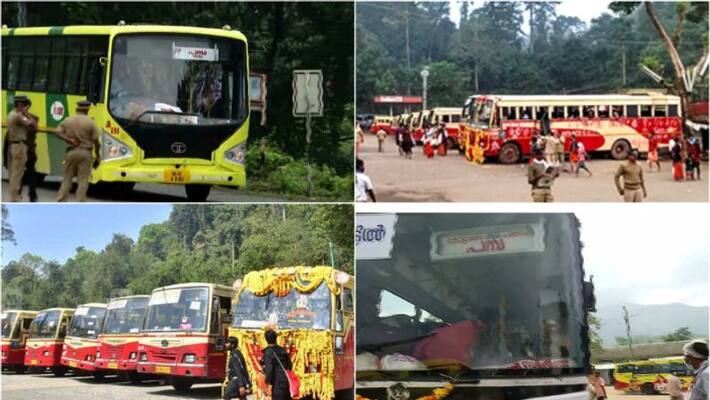 ksrtc gets all time highest coleectino from Nilakkal depot,7 crore so far ksrtc gets all time highest coleectino from Nilakkal depot,7 crore so far