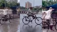 Video Shows Elderly Man Performing Stunts On His Bicycle