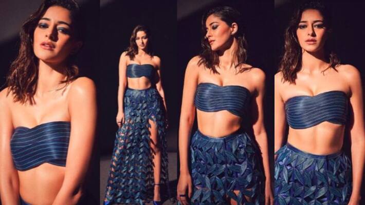 Ananya Panday in bralette and skirt Ananya Panday in bralette and skirt