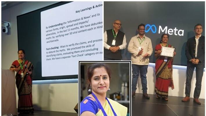META Fellowship to Nirupama KS of Asianet Suvarna news Digital san META Fellowship to Nirupama KS of Asianet Suvarna news Digital san