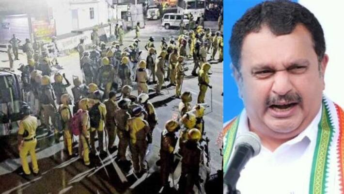 K Muralidharan Demands Strict actions against the culprits in Police station attack case K Muralidharan Demands Strict actions against the culprits in Police station attack case