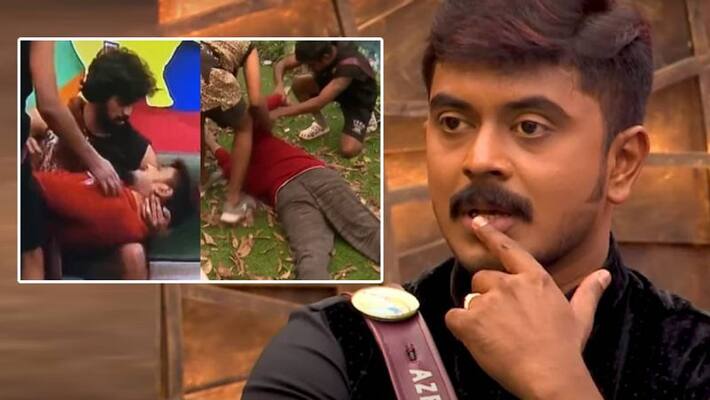 Biggboss 6 contestant azeem suddenly fainted infront of housemates Biggboss 6 contestant azeem suddenly fainted infront of housemates