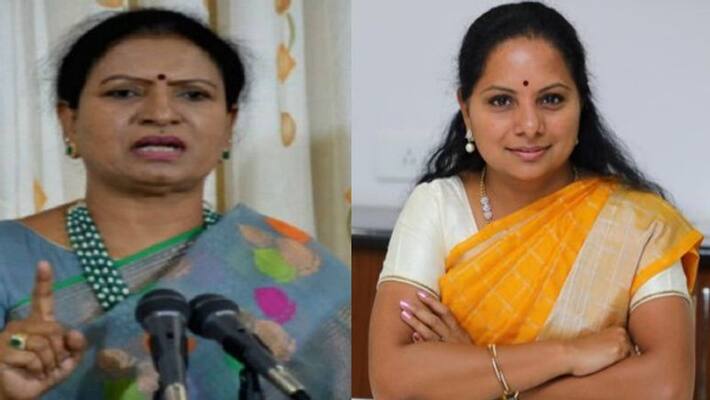 dk aruna strong counter to kalvakuntla kavitha dk aruna strong counter to kalvakuntla kavitha