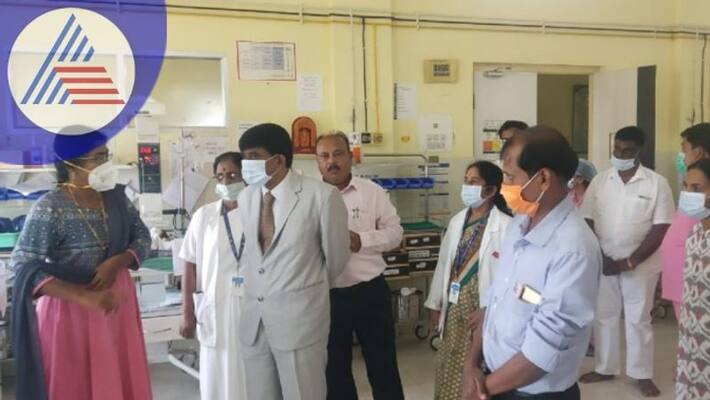 Chitradurga district hospital is a mess Judge Dr K Girish took the officers to task Chitradurga district hospital is a mess Judge Dr K Girish took the officers to task