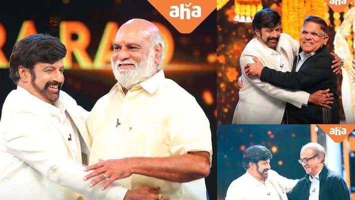 Suresh Babu, Allu Aravind, Unstoppable With NBK S2 Episode 5 Promo Suresh Babu, Allu Aravind, Unstoppable With NBK S2 Episode 5 Promo