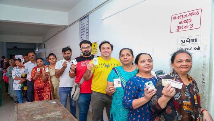 Gujarat Assembly election Final battle today, Voting in 93 constituencies akb Gujarat Assembly election Final battle today, Voting in 93 constituencies akb