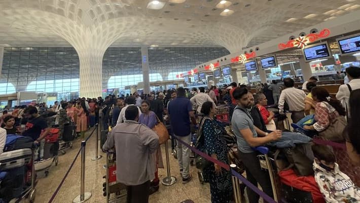 server working now says mumbai airport officials after it went down resulting chaos situation in airport server working now says mumbai airport officials after it went down resulting chaos situation in airport