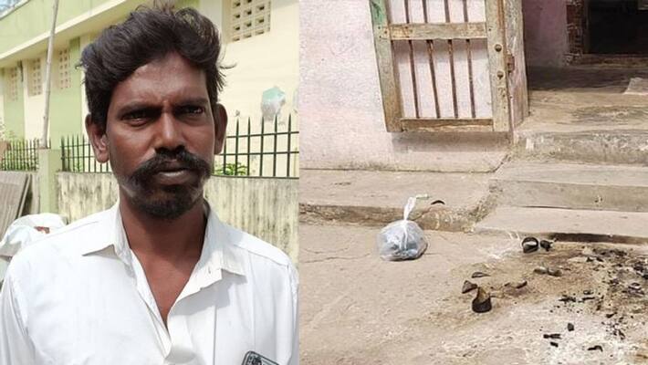 Petrol bombing attack issue... Goondas act on hindu munnani leader Petrol bombing attack issue... Goondas act on hindu munnani leader