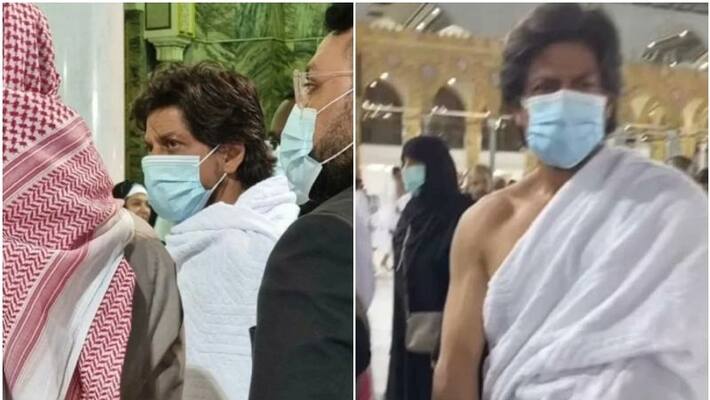 Shah Rukh Khan Performs Umrah In Mecca after wrap Of Dunki shooting sgk Shah Rukh Khan Performs Umrah In Mecca after wrap Of Dunki shooting sgk