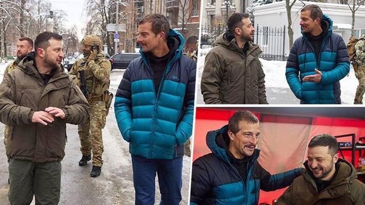 Experience like no other Bear Grylls on meeting Ukraine President Volodymyr Zelensky AJR Experience like no other Bear Grylls on meeting Ukraine President Volodymyr Zelensky AJR