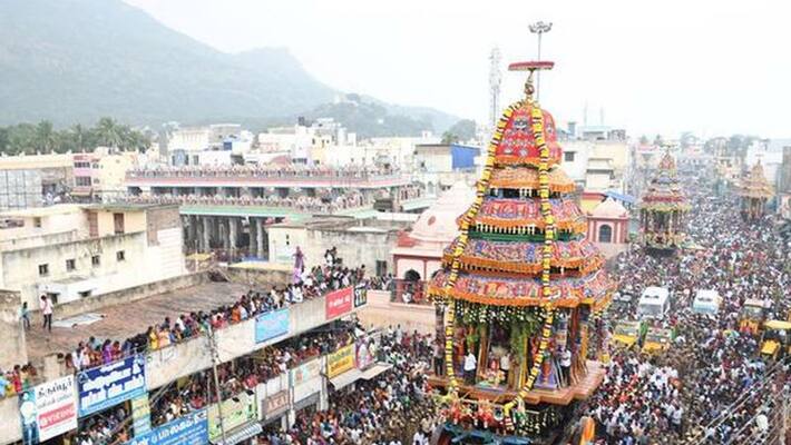 After 2 years Chariotam today in Tiruvannamalai..! After 2 years Chariotam today in Tiruvannamalai..!