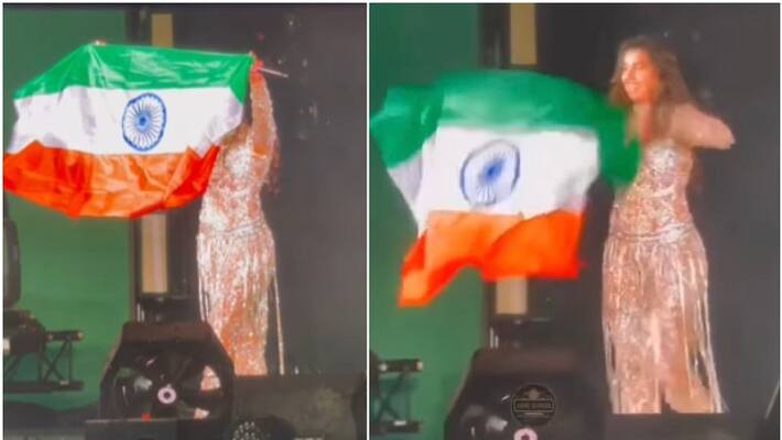 Nora Fatehi gets trolled for holding national flag upside down at FIFA fan fest sgk Nora Fatehi gets trolled for holding national flag upside down at FIFA fan fest sgk
