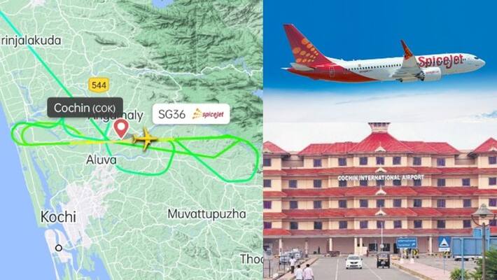Spice Jet Flight made emergency landing in Kochi Spice Jet Flight made emergency landing in Kochi