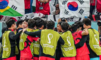 fifa world cup 2022 south korea beat portugal and qualify for round 16