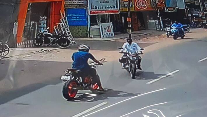 Paramakudi Bikes Accident... CCTV footage released Paramakudi Bikes Accident... CCTV footage released