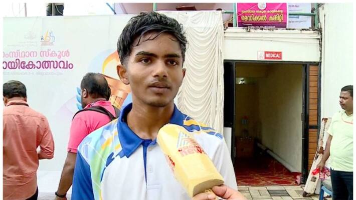 first gold in sports meet to Palakkad district first gold in sports meet to Palakkad district