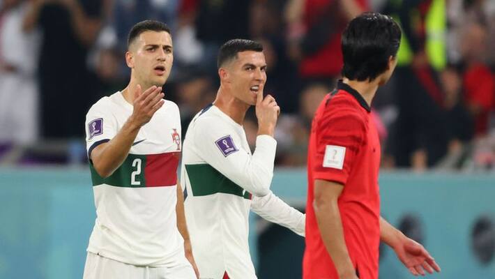 Cristiano Ronaldo responds to substitution controversy during Portugal-South Korea Match Cristiano Ronaldo responds to substitution controversy during Portugal-South Korea Match