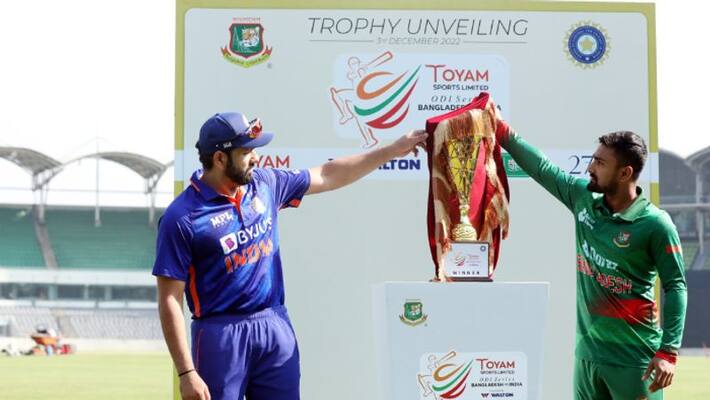 Ind vs Ban Rohit Sharma led Team India take on Bangladesh in Dhaka kvn Ind vs Ban Rohit Sharma led Team India take on Bangladesh in Dhaka kvn