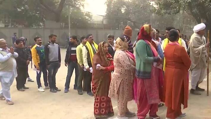 Delhi Municipal Corporation Corporation Election today.. Competition between AAP and BJP.. Delhi Municipal Corporation Corporation Election today.. Competition between AAP and BJP..