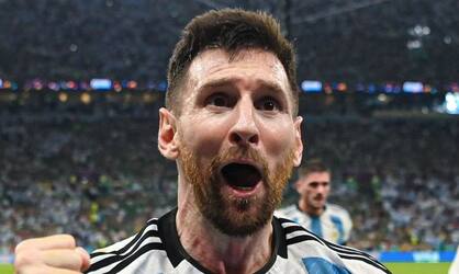 fifa world cup 2022 lionel messi scores his his first fifa knockout goal argentina beat australia mda