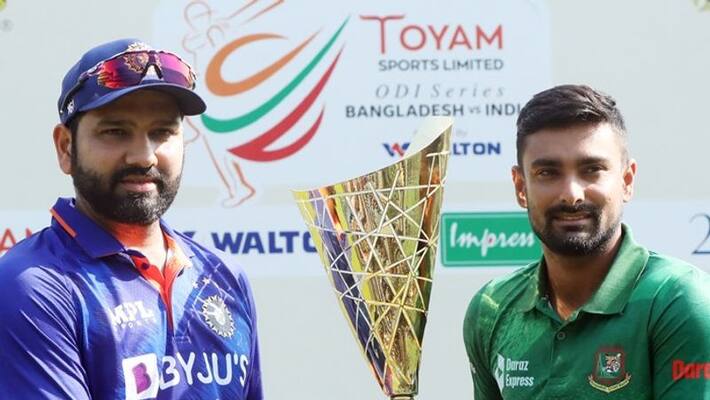 Ind vs Ban 1st ODI Bangladesh win the toss and chose to Bowl first against India kvn Ind vs Ban 1st ODI Bangladesh win the toss and chose to Bowl first against India kvn