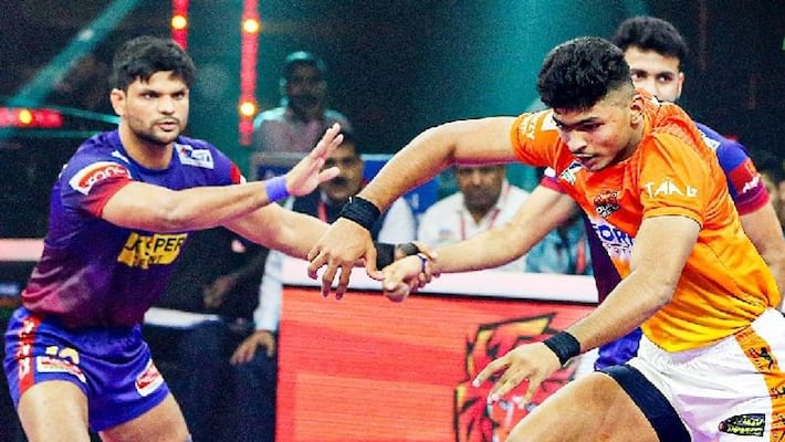 Pro Kabaddi League Puneri Paltan and Jaipur Pink Panthers sealed playoff spot kvn Pro Kabaddi League Puneri Paltan and Jaipur Pink Panthers sealed playoff spot kvn