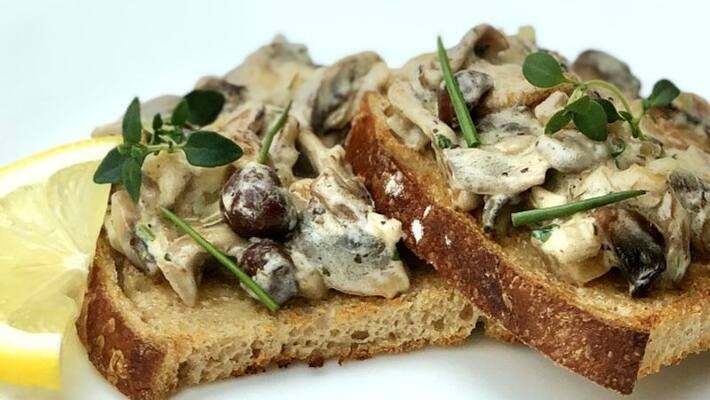 How to make Creamy Mushroom Toast in Tamil How to make Creamy Mushroom Toast in Tamil