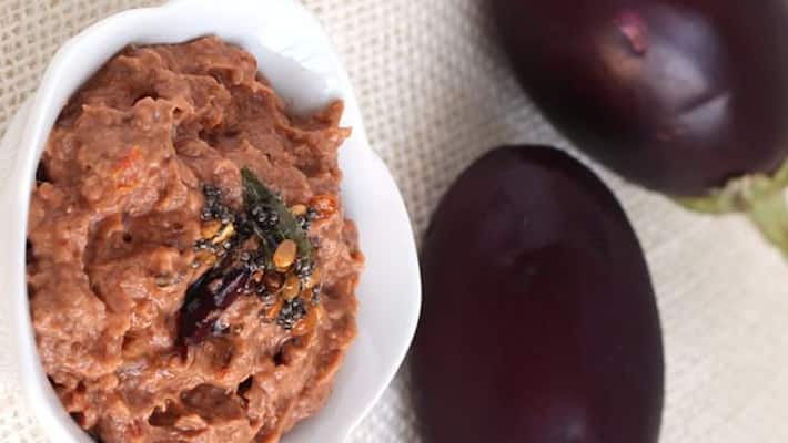 How to make Brinjal Chutney in Tamil How to make Brinjal Chutney in Tamil