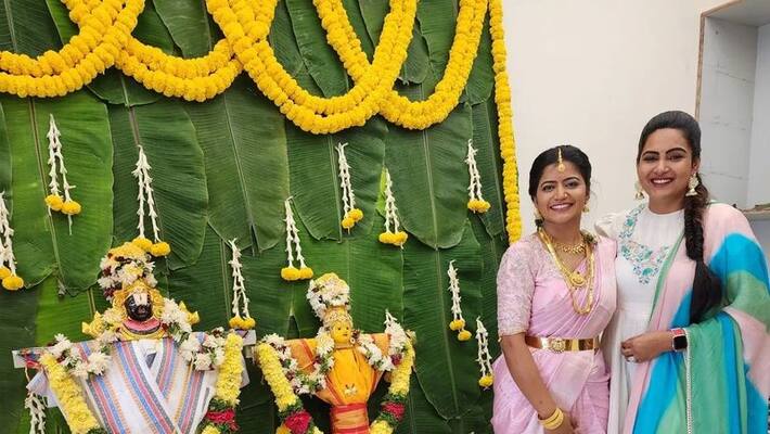 bigg boss fame siva jyothi inaugurates her new house bigg boss fame siva jyothi inaugurates her new house