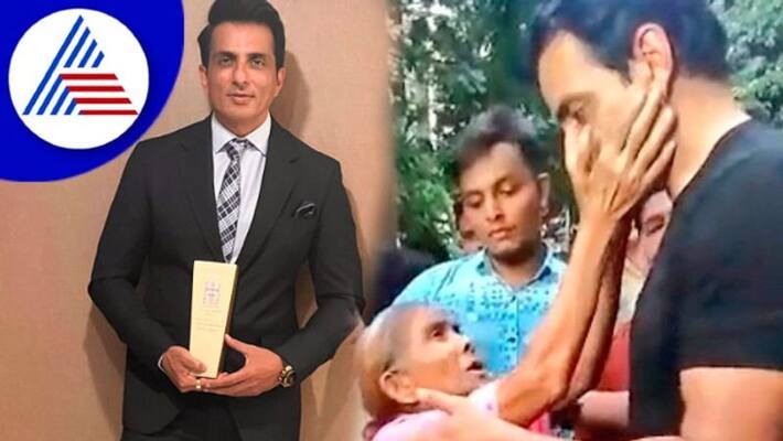 Sonu Sood honoured with Humanitarian award says i bagged best role in life vcs Sonu Sood honoured with Humanitarian award says i bagged best role in life vcs