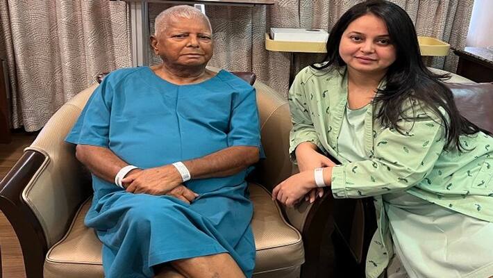 Ready to rock and roll Lalu Prasad Yadavs daughter post pictures of duo before kidney transplant AJR Ready to rock and roll Lalu Prasad Yadavs daughter post pictures of duo before kidney transplant AJR
