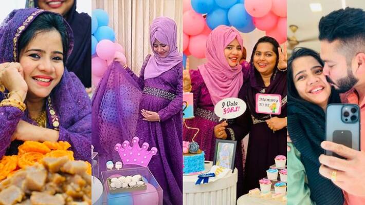 basheer bashi s wife mashura baby shower photos basheer bashi s wife mashura baby shower photos