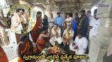 Minister Errabelli Dayakar Rao Visits his own Village Parvatagiri Warangal Dist 