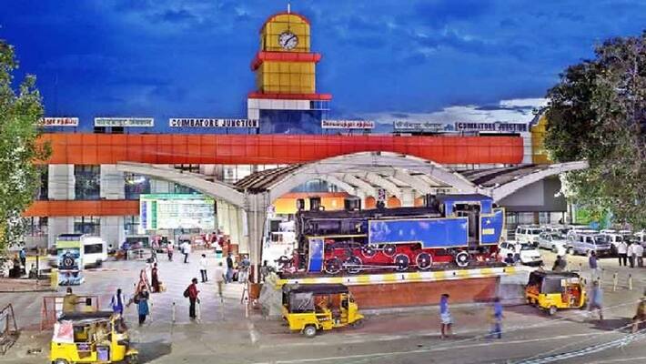 heavy police security at coimbatore railway station due to babri masjid demolition day heavy police security at coimbatore railway station due to babri masjid demolition day