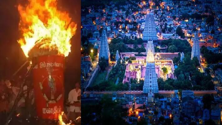 mahadeepam is going up in thiruvannamalai today for karthikai deepam and 13 thousand policemens are gathered for security mahadeepam is going up in thiruvannamalai today for karthikai deepam and 13 thousand policemens are gathered for security