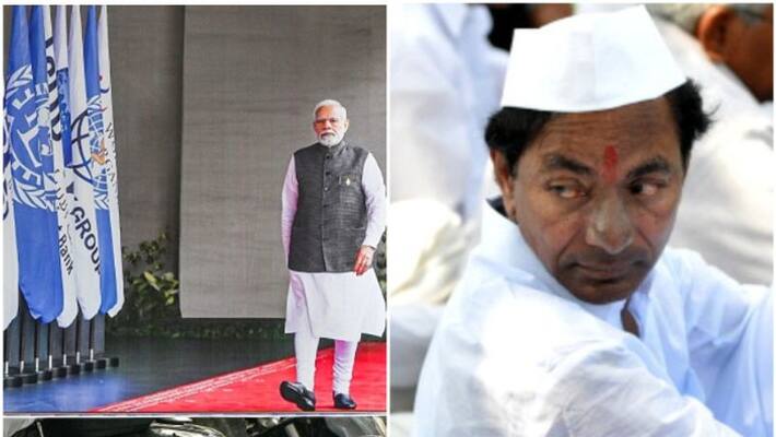 BJP says Chief Minister Chandrasekhar Rao thinks that Telangana is not in India BJP says Chief Minister Chandrasekhar Rao thinks that Telangana is not in India