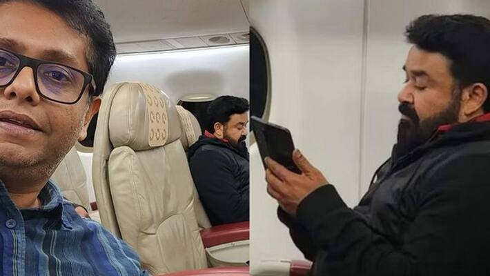 Jeethu Joseph share his photo with Mohanlal Jeethu Joseph share his photo with Mohanlal