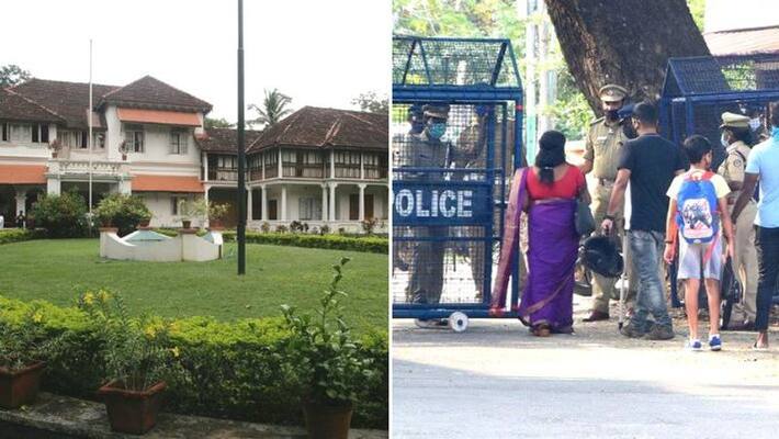 Gun Goes Off Accidentally in the Guard Room of CM Pinarayi Vijayan Residence Gun Goes Off Accidentally in the Guard Room of CM Pinarayi Vijayan Residence