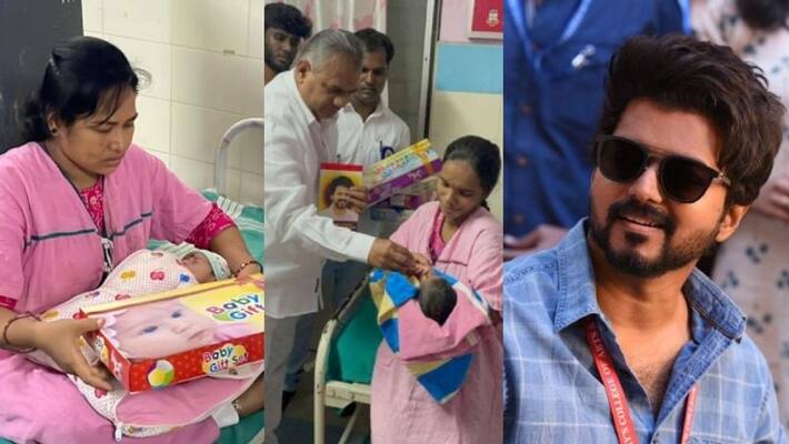 Makkal Iyakkam members give gold for new born child Makkal Iyakkam members give gold for new born child