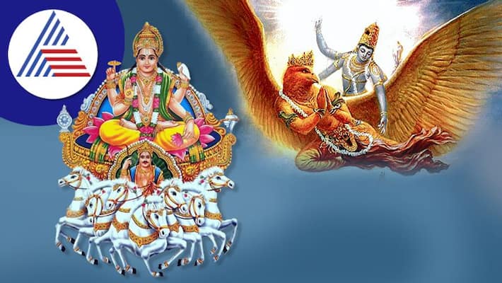Who drives the chariot of Sun God skr Who drives the chariot of Sun God skr