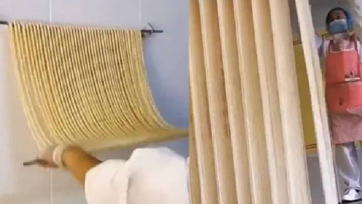 video which shows how noodles preparing traditionally in china video which shows how noodles preparing traditionally in china