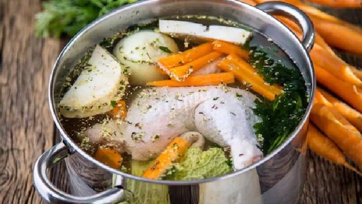 simple recipe of chicken broth and its health benefits simple recipe of chicken broth and its health benefits