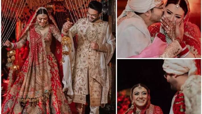 actress Hansika Motwani share her wedding photos actress Hansika Motwani share her wedding photos