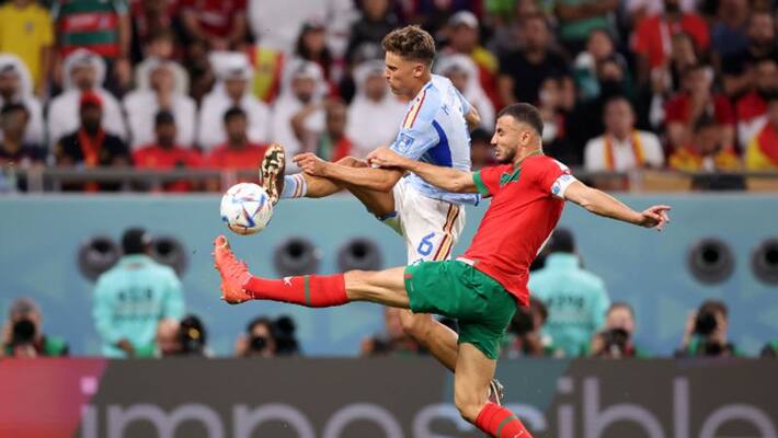 FIFA World Cup 2022 Round of 16 Morocco vs Spain into extra time FIFA World Cup 2022 Round of 16 Morocco vs Spain into extra time