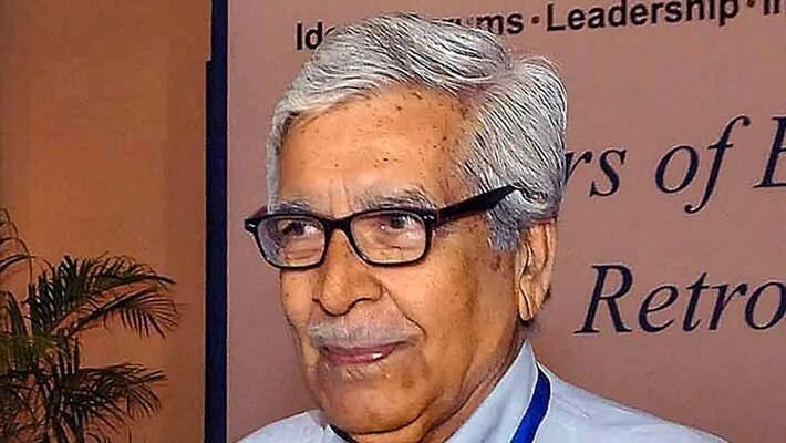 New Delhi: Former union minister and economist Yoginder K. Alagh passed away New Delhi: Former union minister and economist Yoginder K. Alagh passed away