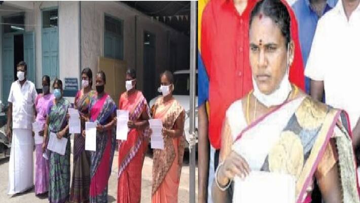 panchayat council president and ward members both protest separately panchayat council president and ward members both protest separately